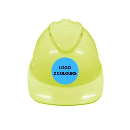 V9 Hard Hat Vented Pushlock Harness - 2 COLOUR LOGO Thumbnail
