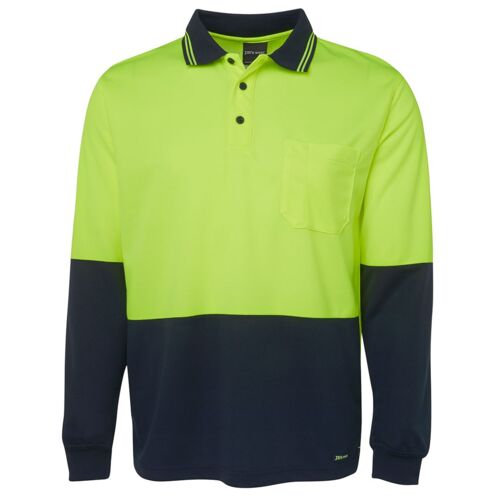 JB's Hi Vis L/S Traditional Polo Thumbnail