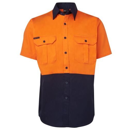 JB's Hi Vis S/S 190G Work Shirt Thumbnail