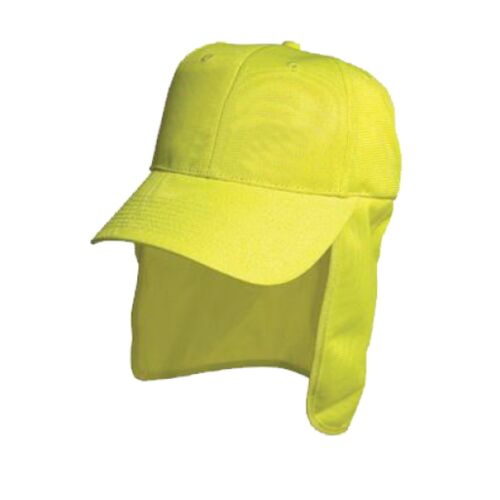 Headwear Luminescent Safety Cap with Flap Thumbnail