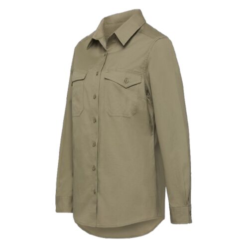 King Gee Womens Workcool 2 Long Sleeve Ripstop Shirt Thumbnail