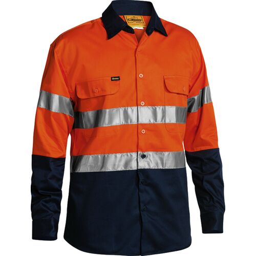 Bisley Taped Hi Vis Drill Shirt Thumbnail