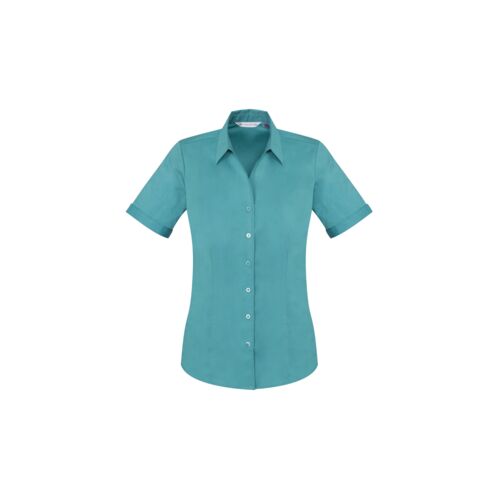 Biz Care Ladies Monaco Short Sleeve Shirt Thumbnail