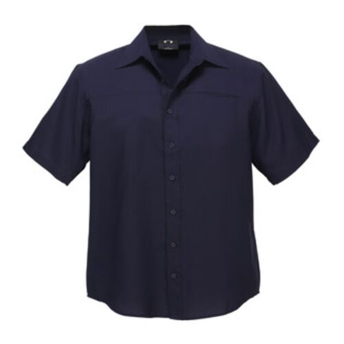 Biz Mens Plain Oasis Short Sleeve Shirt Thumbnail