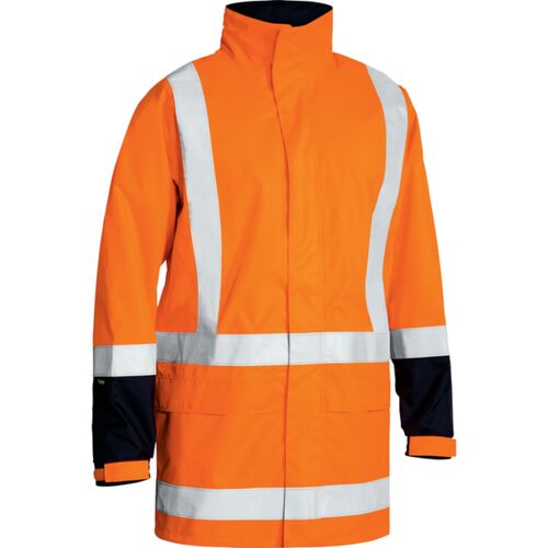 Bisley Taped Hi Vis Rain Shell Jacket *DISCONTINUED* Thumbnail